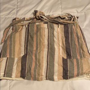 American Eagle striped skirt